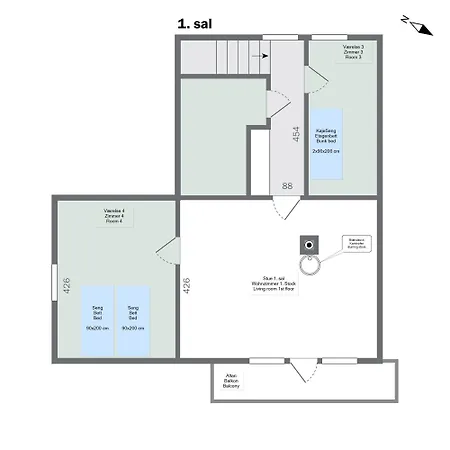 Kobmandens بيت للعطل فابورغ